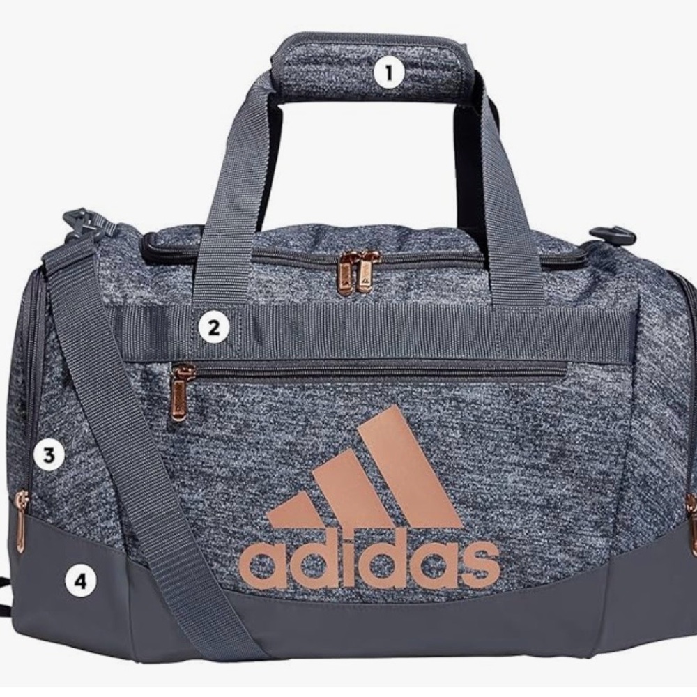 Adidas Pink Duffel Bag